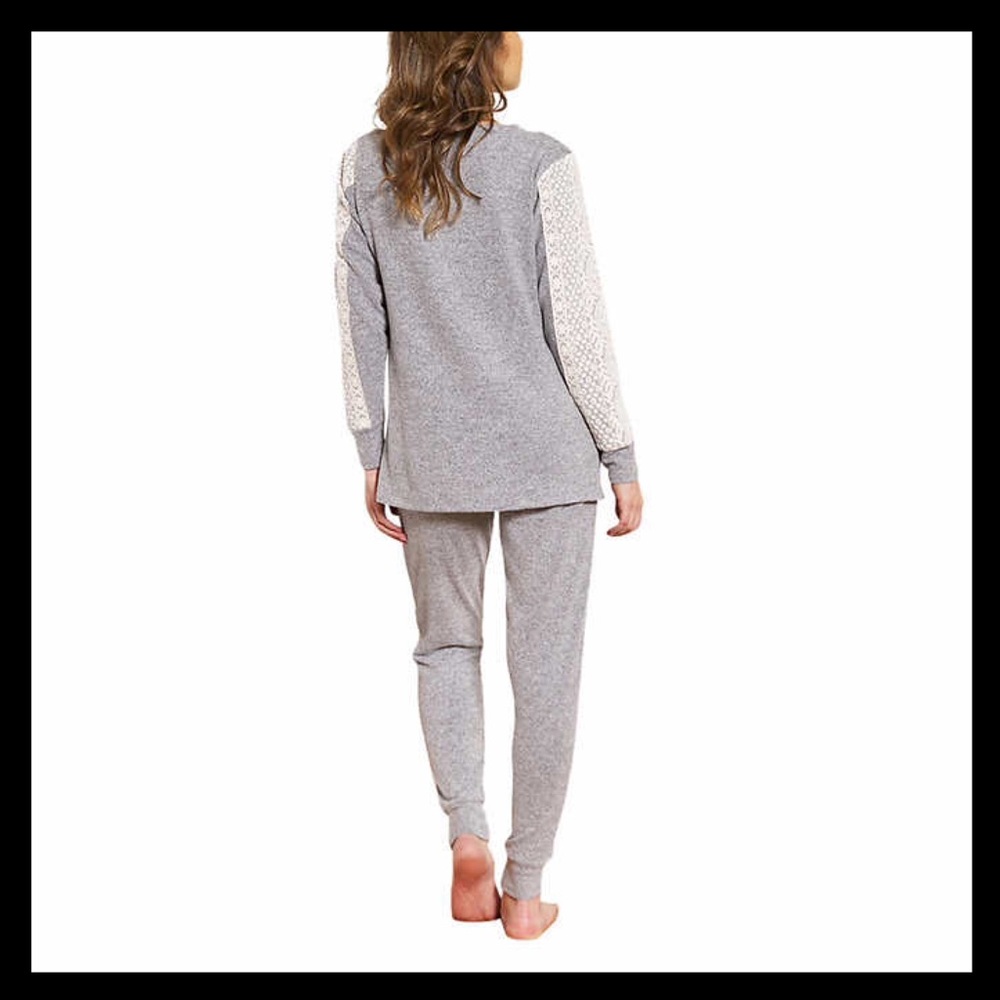 Flora Nikrooz 2 Piece Long Sleeve Lounge Set - Picture 6 of 6